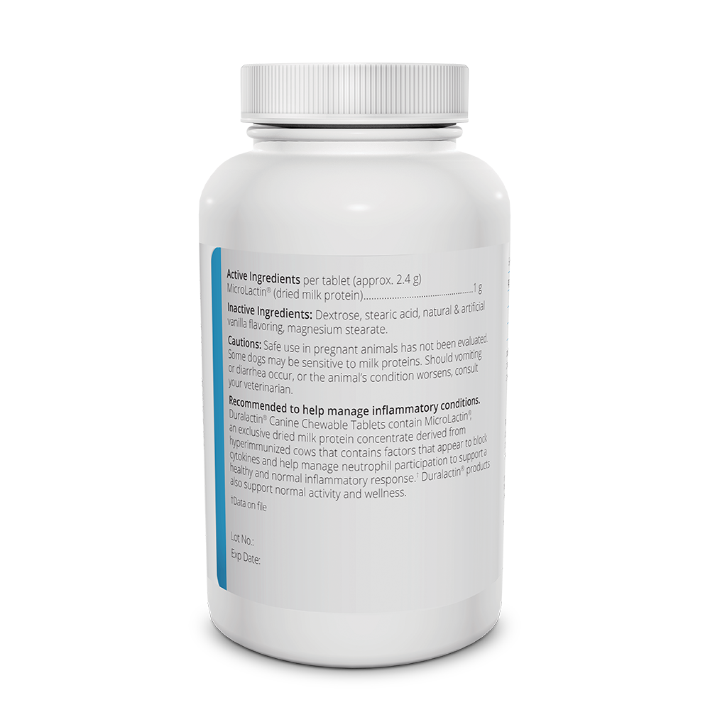 Duralactin Canine Chewable Tablets PRN Pharmacal