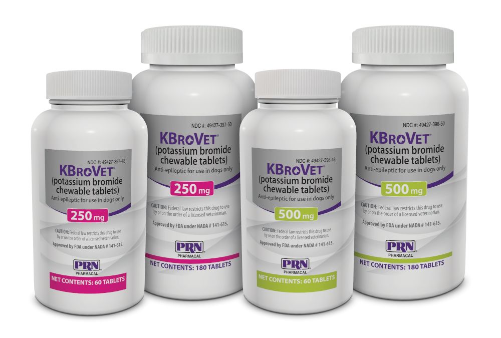 KBroVet® (potassium bromide chewable tablets) Becomes First FDA Fully Approved Pharmaceutical For The Control of Seizures Associated with Idiopathic Epilepsy in Dogs
